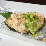 Katsupou Toni Kaku - 茄子と海老の味噌グラタン 700円