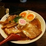 麺や 紡 - 淡成ラーメン　チャーシュー味玉