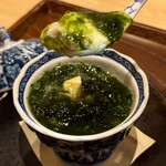 くずし 之助 - 蒸し物　浜名湖　鼈煮氷　茶碗蒸し