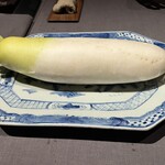茶禅華 - 足利川田シェフ実家の大根