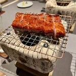 茶禅華 - スペシャリテの叉焼　炊いた大豆　発酵白菜と日向夏でさっぱりと