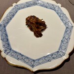 茶禅華 - 河豚唇葱ソース