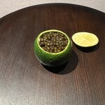 茶禅華 - クラゲ　浙江省のキャビア　楽しい食感に塩味と酸味のアクセント