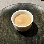 茶禅華 - 胡桃団子のおしるこ