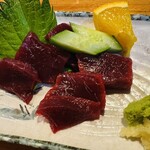 魚の店 つづき   - 鯨刺身