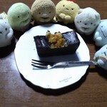 お食事処 多七 - テリーヌショコラとすみっコ達。