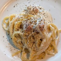 カフェトスカ - パルミジャーノ・レッジャーノのカルボナーラ