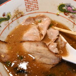 弘明寺丿貫 - もちもちマー油豚骨ラーメンのチャーシュー