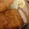 松のや - 料理写真:ロース＆海老フライ定食