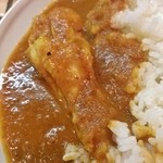 KAMMO Curry+Cafe Asakusa - 骨付きチキンカレー