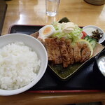 みさき庵 - 豚肉みそ漬定食