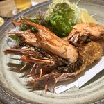 江藤家 - えびをお腹で真っ二つ！私はおしりで。