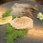 居酒屋きまい - シラサエビ　タイラギ