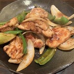 居酒屋きまい - けんちゃん焼き　ピリ辛でにんにく効いて美味い