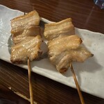 串焼・炭火焼 助八 - 追加豚バラ