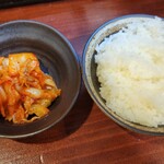 超多加水純手打ち麺 仁しむら - キムチ