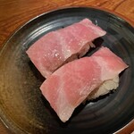 すし土風炉 - 生本まぐろ中トロ！
