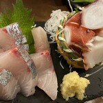 初恋屋 - ◎シマアジ　７９０円　税込　◎タコブツ　５９０円 税込　肉厚、食感良し、美味い