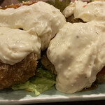 初恋屋 - ◎ヒレカツもどき南蛮　４９０円　税込　中身はマグロで南蛮を頼むとタルタルがつきます