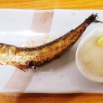 なみき食堂 - いわし丸干（680円）