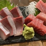 初恋屋 南浦和店 - ◎ブリ　５９０円  税込　◎本マグロ　８８０円　税込