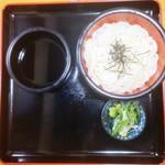 なみき食堂 - 冷つけうどん（700円）