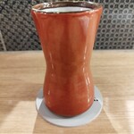バードスペース三鷹 - 無茶苦茶寒い日だったので、とりあえずのビールならぬ、焼酎お湯割り笑。北口の某有名焼き鳥店◯もと、の予約が取れないときはここかなぁ♥