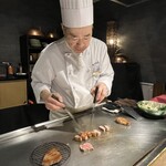 宮崎尾崎牛 鉄板焼き 吟 - 