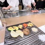 宮崎尾崎牛 鉄板焼き 吟 - 