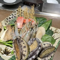 宮崎尾崎牛 鉄板焼き 吟 梅田ヒルトンプラザウエスト - 特選魚介たち♡