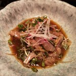 蕎麦 美酒 健肴 佳蕎庵 - 鰺たたき