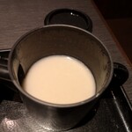 蕎麦 美酒 健肴 佳蕎庵 - 甘酒？　いえいえ蕎麦湯です