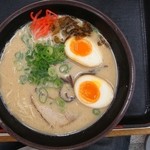 基山パーキングエリア（上り線）スナックコーナー - 煮玉子ラーメン