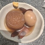 食堂大学 - 単品おでん　大根とたまご