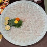 小天狗 さんろじ - 料理写真:とらふぐのてっさ