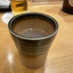 すし光琳 - お通し　シジミ汁　ものすごく出汁が効いて最高な一品です