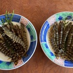 民宿しらい - 車えびはぷりぷりです