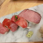 池袋東口 肉寿司 - 