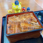 うなぎのなんけ - うな重上(5切)  3,465円(税込)  ※5切れ入って、なかなかの食べ応え