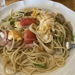 タキヤ - 写真撮る前にちょっと、食ってしまった。最近、よくあるんだよね。