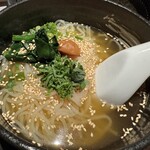 げんき - 和風梅味冷麺