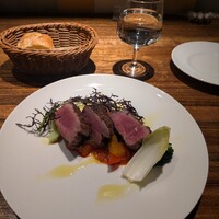 シャンパン食堂 - A.マグレ鴨のロティ、ウーシャンフェンの香り