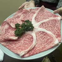 牛幸 本店 - 最初のロース肉