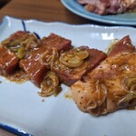 ホルモン大ちゃん - メニューには記載なかったと思いますが、とん漬け(ロース&カルビ)もありました