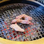 炭火焼肉 丸勢 - そして、裏返す