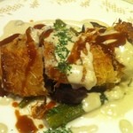 コントワール ミサゴ - 【2014年6月ランチ】豚ヒレ肉のカダイフ包み焼き