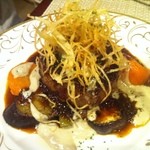 コントワール ミサゴ - 【2014年6月ランチ】フォアグラハンバーグ