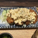 肉豆冨とレモンサワー 大衆食堂 安べゑ - 【2025.2.14(金)】あじフライ定食（並盛）988円→888円のアジフライ