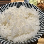 肉豆冨とレモンサワー 大衆食堂 安べゑ - 【2025.2.14(金)】あじフライ定食（並盛）988円→888円のご飯