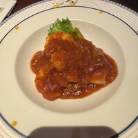 萬珍樓 本店 - 海老のチリソース ¥2,800 スモール